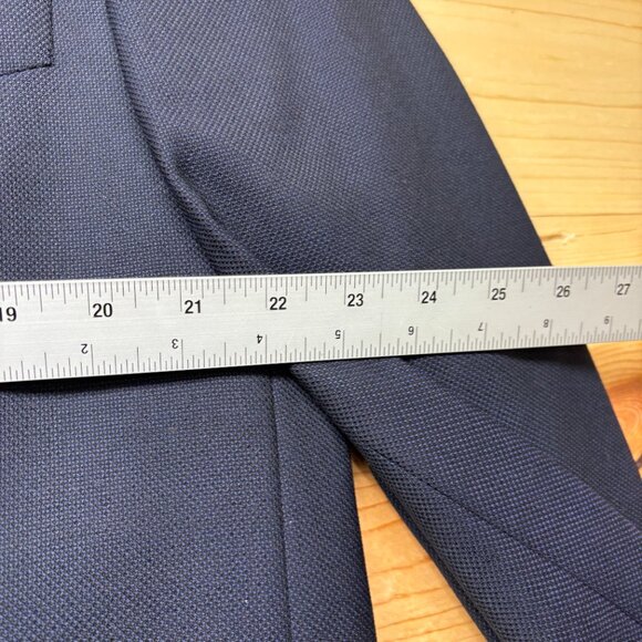 Joseph Abboud Blazer Size 46 XL Blue Navy Coat 2 Button Reda Wool SX Nch NEW - Picture 7 of 15